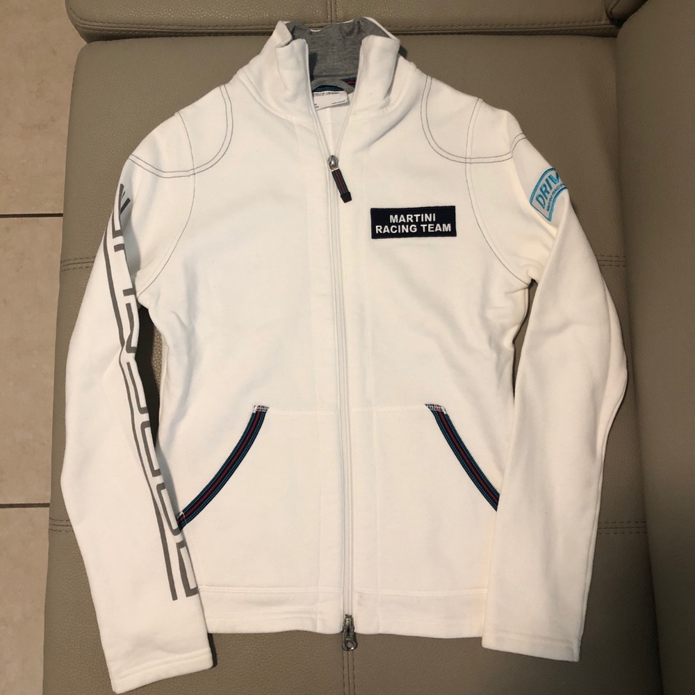 Formula One Women’s Porsche Design Martini Racing Team Sweater Jacket F1